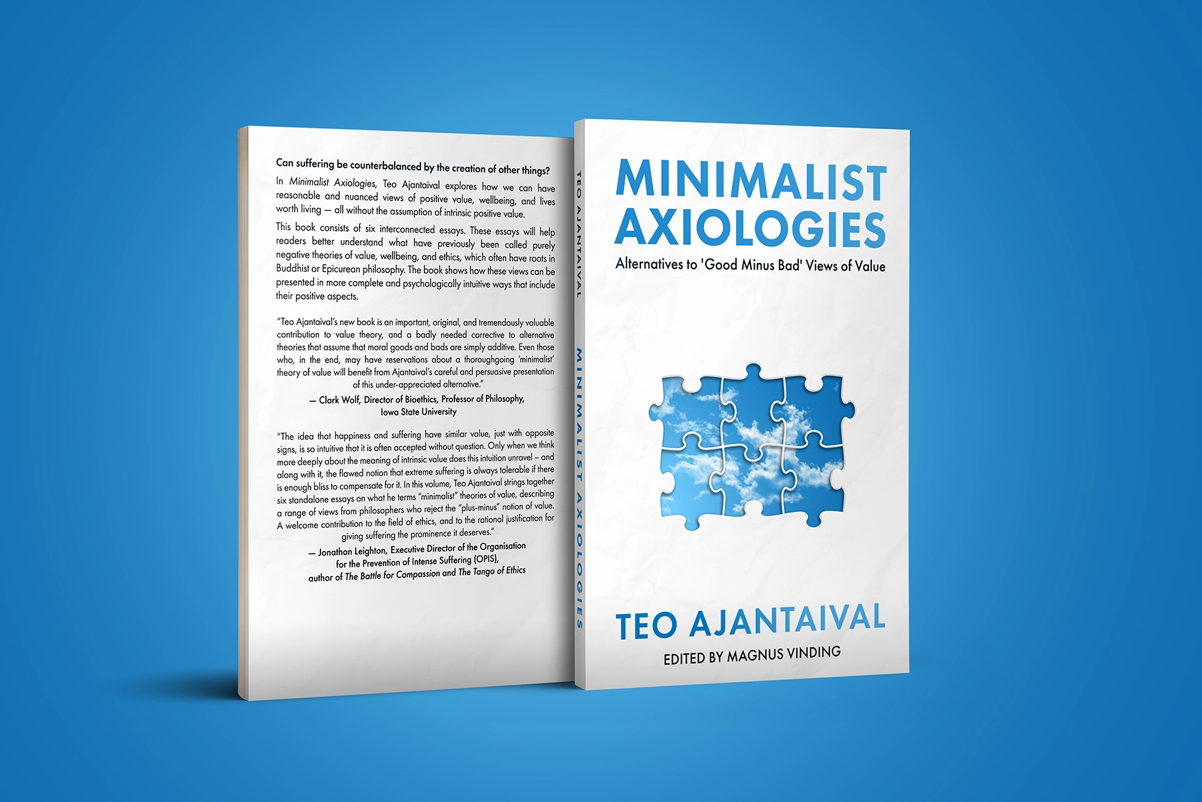 Minimalist Axiologies Book